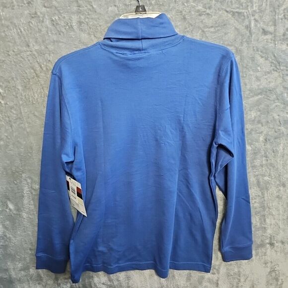 Jaclyn Smith Womens's sz small Sport Turtleneck blue New cotton blend - Picture 9 of 11
